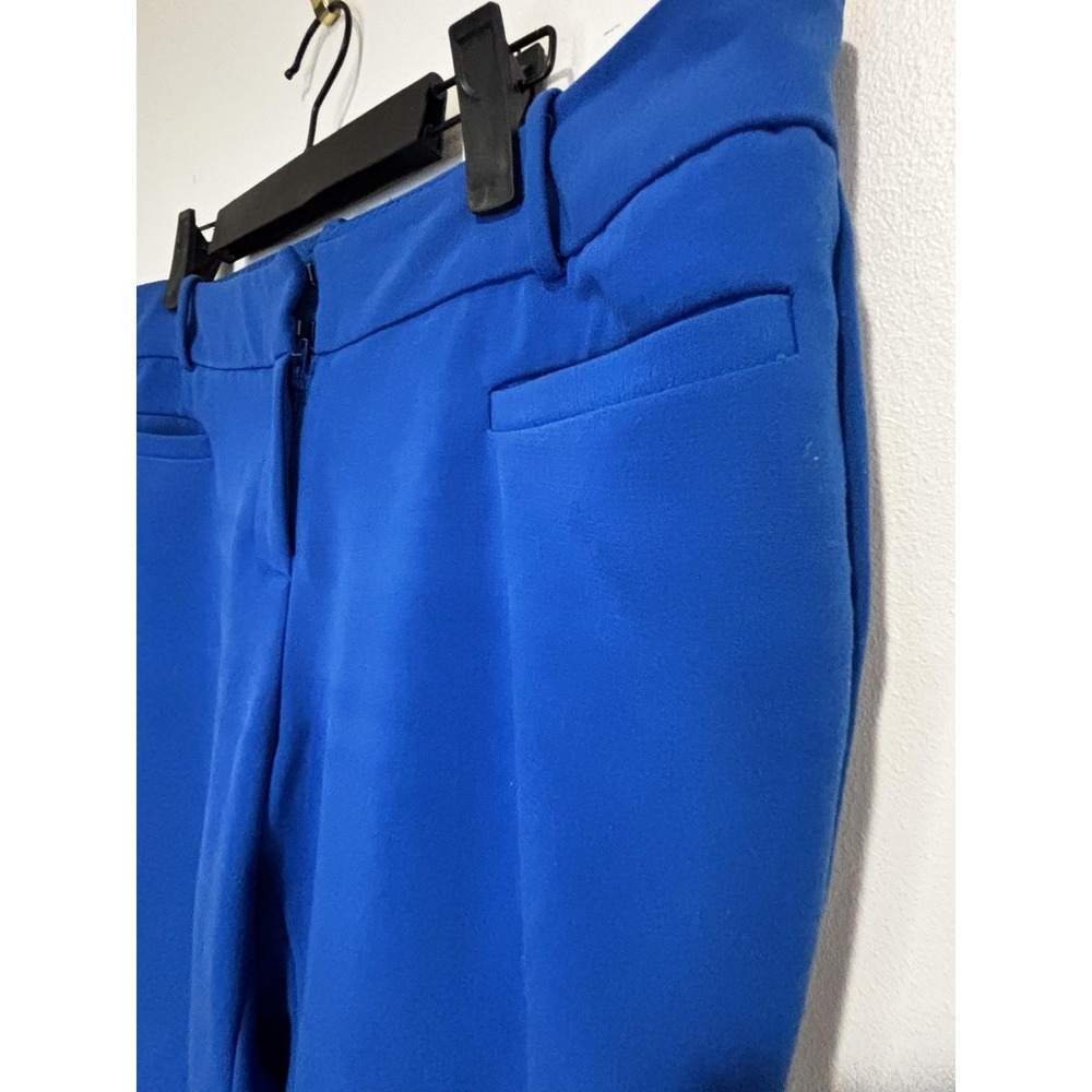 The Limited Pants Womens 10R Blue Drew Fit Dress Twill Stretch Career Workwear